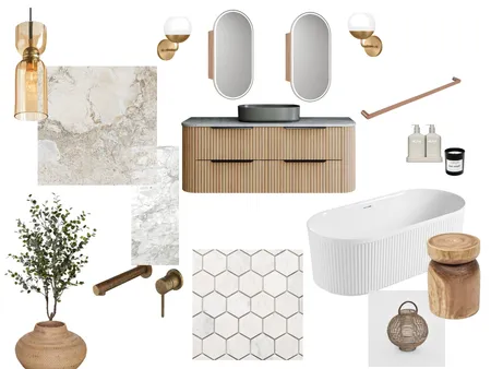 bathroom Interior Design Mood Board by carolynporteous