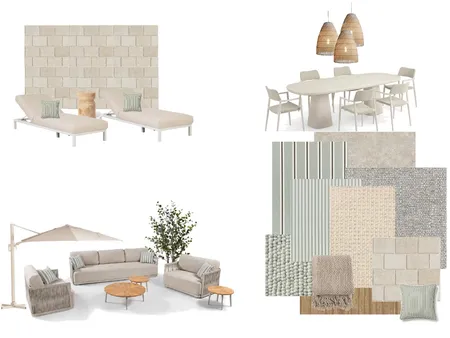 Summer mood Interior Design Mood Board by cATARINA cARNEIRO