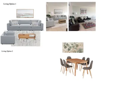 Living + Dining Interior Design Mood Board by IIDR Interior Design
