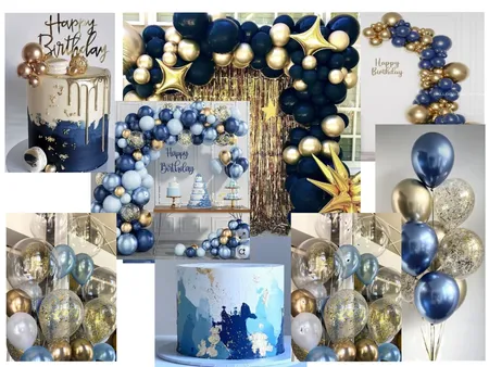 Harry's 21st Birthday Interior Design Mood Board by botany75