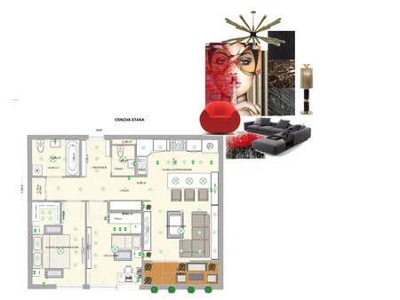 MB diplomski KV Interior Design Mood Board by kalence333