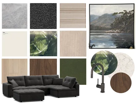 Bath St - Concept Board Interior Design Mood Board by First Page Design