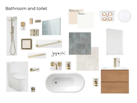 Woodlands Bathroom & Toilet Interior Design Mood Board by Jas and Jac
