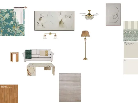 Lounge Room Interior Design Mood Board by bel designs