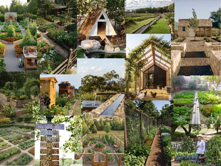 Garden Interior Design Mood Board by aureliem