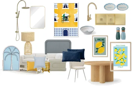 citrus furniture board Interior Design Mood Board by jninii