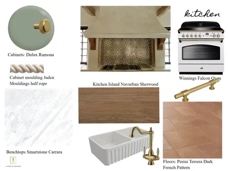 Maxlands Kitchen Interior Design Mood Board by Interiorsphere