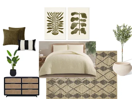 Bedroom - Home Stage Interior Design Mood Board by fmckelvy