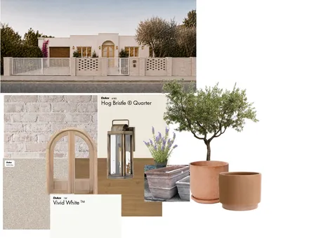 Modern Mediterranean Interior Design Mood Board by Dcars