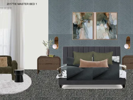 2017TIE MASTER BED 1 Interior Design Mood Board by daina.tadic