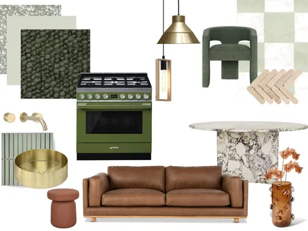 Green dream Interior Design Mood Board by Gigi27