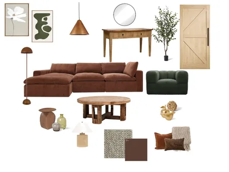 Deep and moody Interior Design Mood Board by carolynporteous