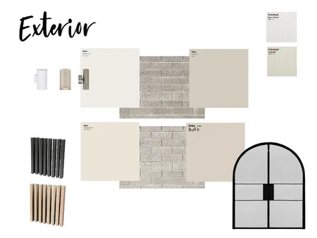 Bexley Exterior Interior Design Mood Board by arcella