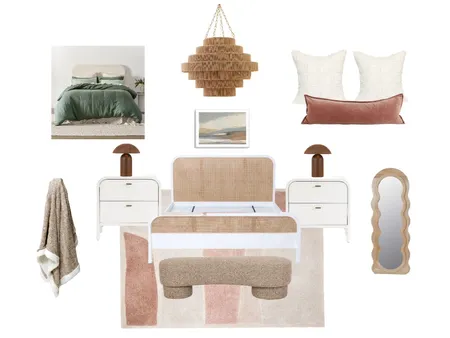 Master Bedroom Interior Design Mood Board by Linlin Interiors
