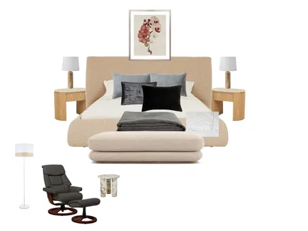 Styling AT2 Master Bedroom Interior Design Mood Board by S.W.