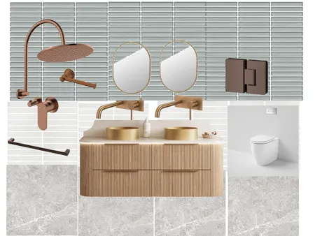 Hard Material AT1 Project 2 Interior Design Mood Board by S.W.