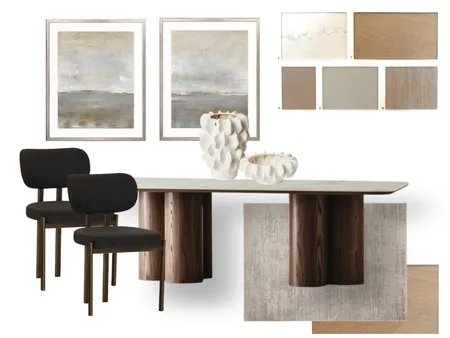 Artrium Dining Room Interior Design Mood Board by Tasonyi & Co