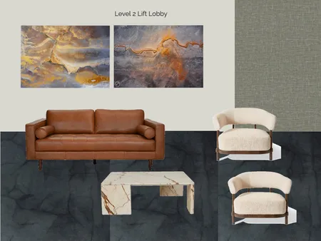 Level 2 lobby lounge Interior Design Mood Board by North Coast Style and Design