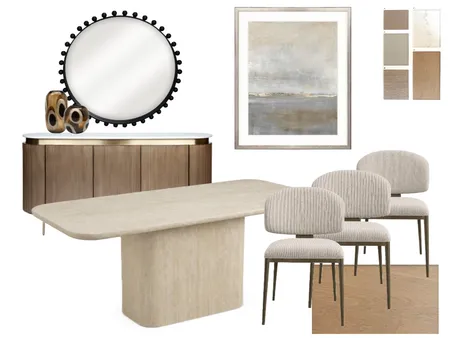 Artrium Dining Room Interior Design Mood Board by Tasonyi & Co
