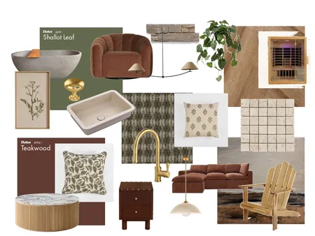 Vermont Oasis Interior Design Mood Board by karlyodonnell