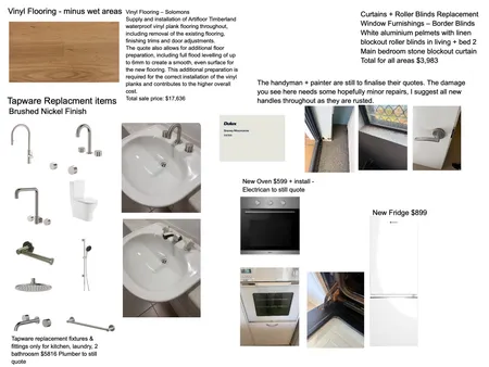 Fixtures & Fittings Interior Design Mood Board by IIDR Interior Design