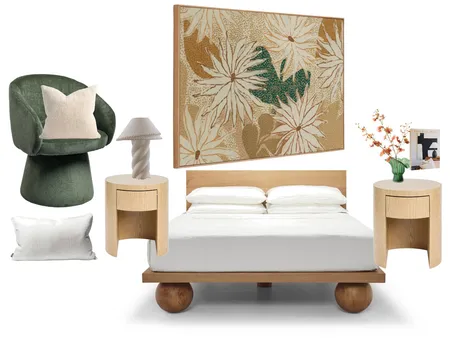 Spare Room Interior Design Mood Board by Tulua Interior Styling