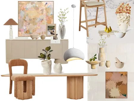 Kitchen/Dining Interior Design Mood Board by Tulua Interior Styling