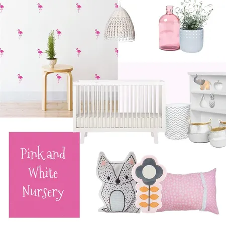 Pink Nursery Interior Design Mood Board by Jo Taylor on Style Sourcebook