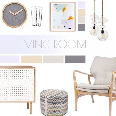 Living Room Interior Design Mood Board by Studio Black on Style Sourcebook