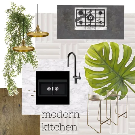 Modern Kitchen Interior Design Mood Board by k_b on Style Sourcebook