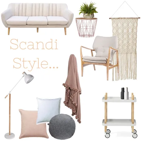 Scandi Styling. Interior Design Mood Board by DOT + POP on Style Sourcebook