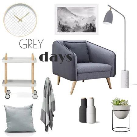 Grey Days Interior Design Mood Board by Katy Thomas Studio on Style Sourcebook
