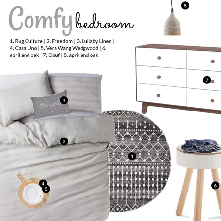 Comfy bed Interior Design Mood Board by Dian Lado on Style Sourcebook