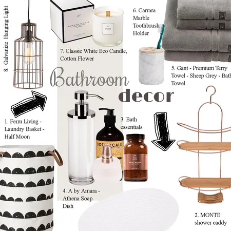 Bathroom Decor Interior Design Mood Board by Dian Lado on Style Sourcebook