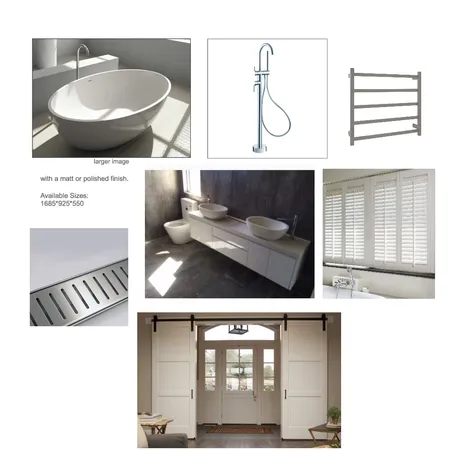 Ensuite Bathroom Interior Design Mood Board by sarahgoldring on Style Sourcebook