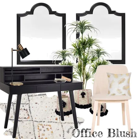 Office Blush Interior Design Mood Board by The Leadership Designers on Style Sourcebook