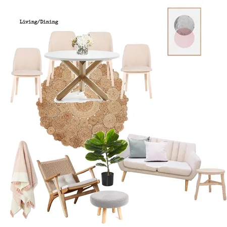 Dining/Living Interior Design Mood Board by Mary on Style Sourcebook