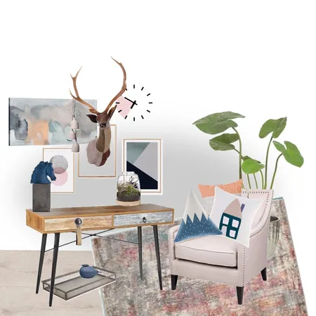 AWD Working Desk Interior Design Mood Board by afterworkdiy on Style Sourcebook