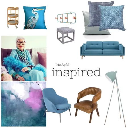 Iris Apfel Interior Design Mood Board by ablazewski on Style Sourcebook