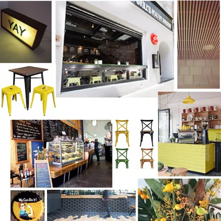 Cafe Mood Board Interior Design Mood Board by sarahlane on Style Sourcebook