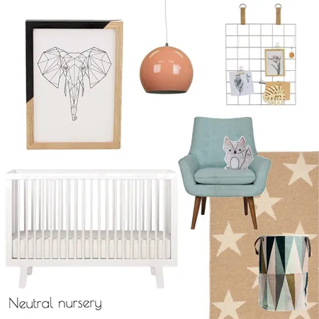 Neutral nursery Interior Design Mood Board by Amy Collins-Walker on Style Sourcebook