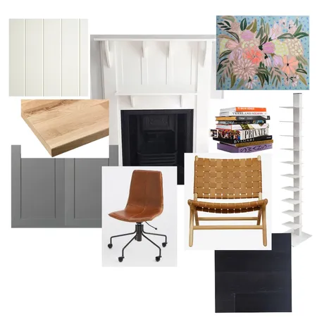 Study Interior Design Mood Board by rebeccawelsh on Style Sourcebook