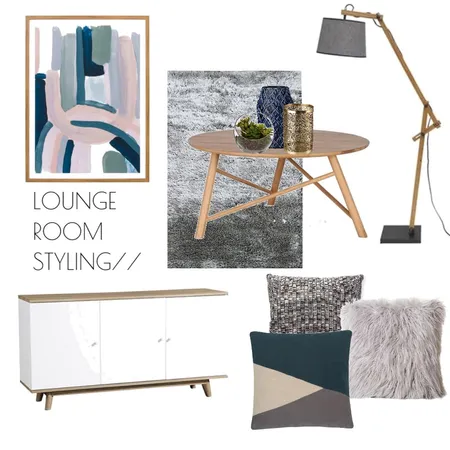 Lounge Room Styling Interior Design Mood Board by Melissa on Style Sourcebook