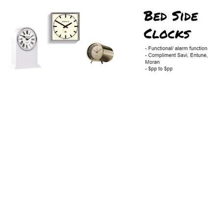 S17 Lighting Table Clocks Interior Design Mood Board by Annie_L on Style Sourcebook