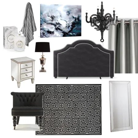 Luxe Bedroom Interior Design Mood Board by Colour.play on Style Sourcebook