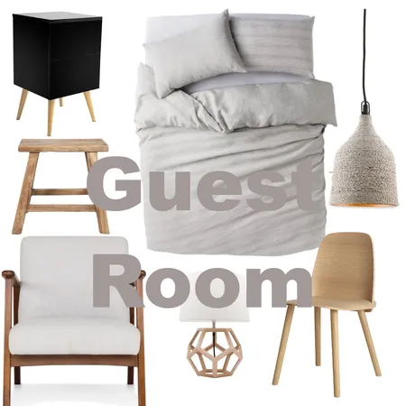 Guest Room Interior Design Mood Board by nberes on Style Sourcebook