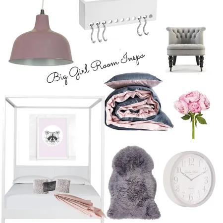 Big Girl Room Inspo Interior Design Mood Board by healthybeautyaddict on Style Sourcebook