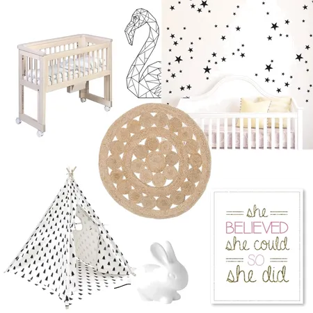 Maddison's big-girl room Interior Design Mood Board by Mostly_Maddison on Style Sourcebook