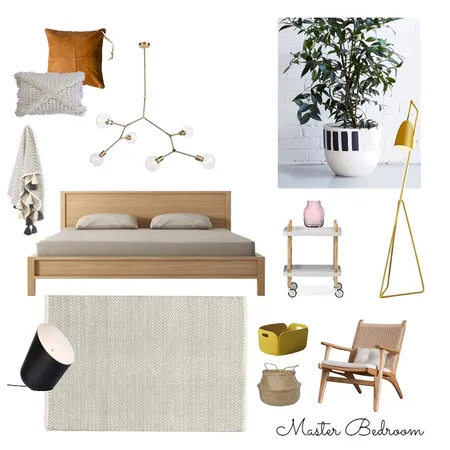 Master Bedroom Interior Design Mood Board by My Mini Abode on Style Sourcebook