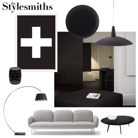 Monochrome Heaven Interior Design Mood Board by The Stylesmiths on Style Sourcebook